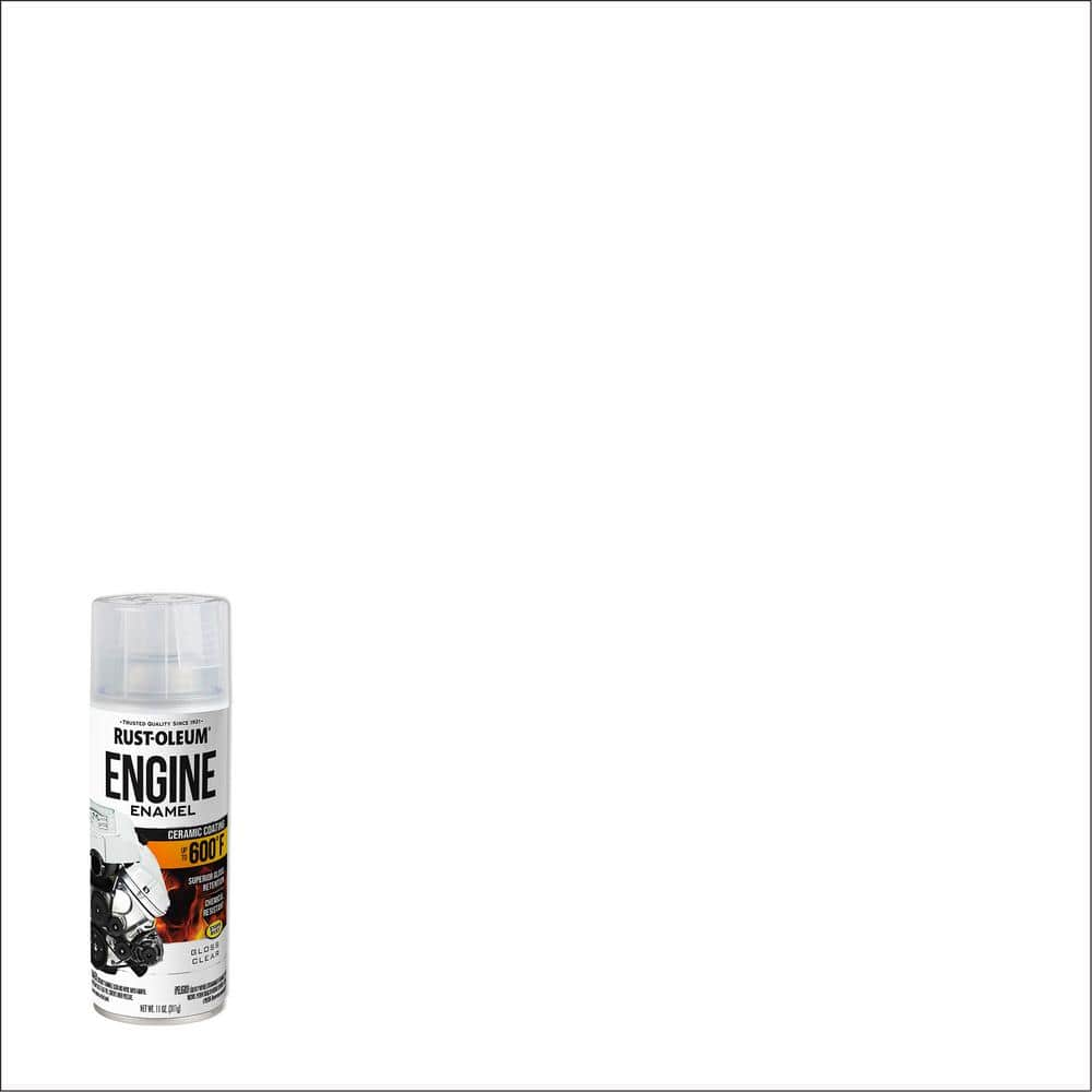 Rust-Oleum Automotive 12 oz. Gloss Clear Engine Enamel Spray Paint (Case of 6)