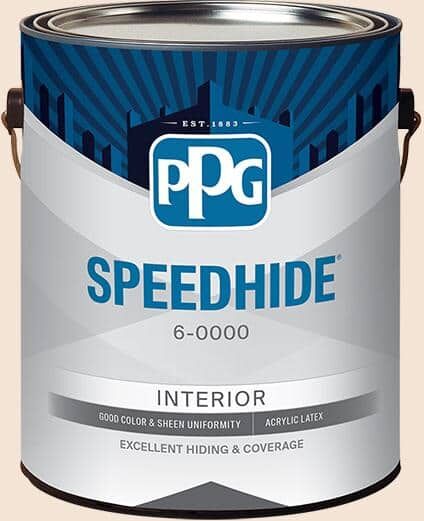 SPEEDHIDE 1 gal. PPG1200-1 China Doll Satin Interior Paint