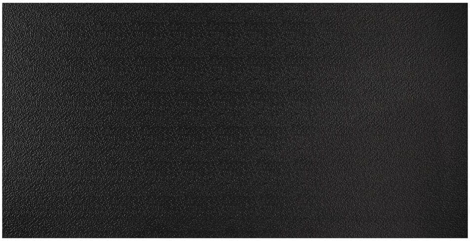 GENESIS 23.75 in. x 47.75 in. Stucco Pro Vinyl Lay in Black Ceiling Tile (Case of 10, 8 sq. ft. Covered/Tile, 80 sq. ft. /Case)