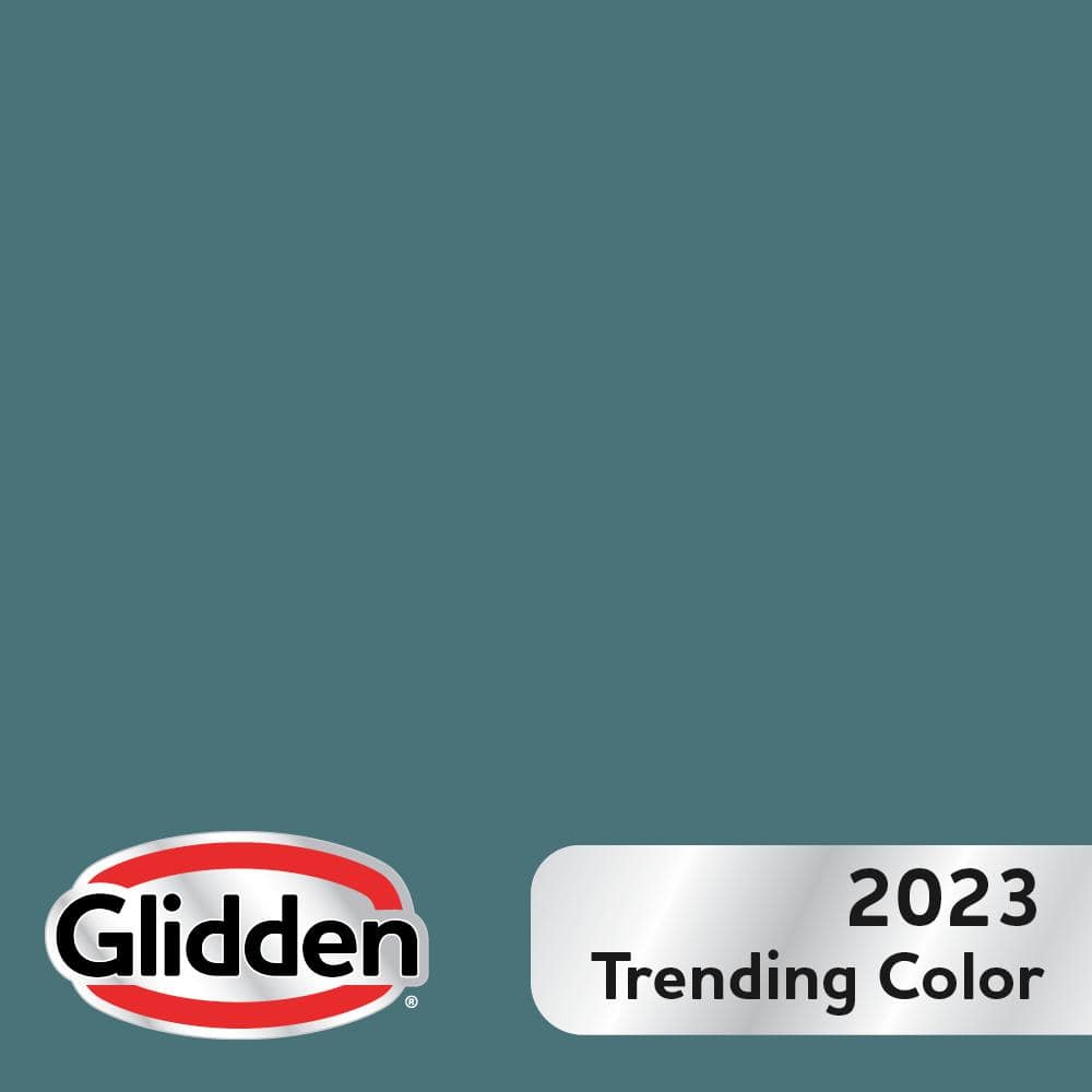 Glidden Premium 5 gal. PPG1148-6 Vining Ivy Flat Interior Latex Paint