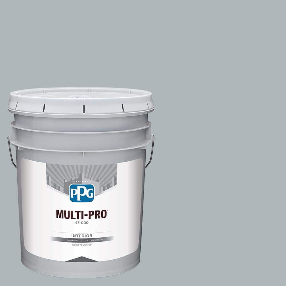 MULTI-PRO 5 gal. PPG1038-4 Smoke Screen Eggshell Interior Paint