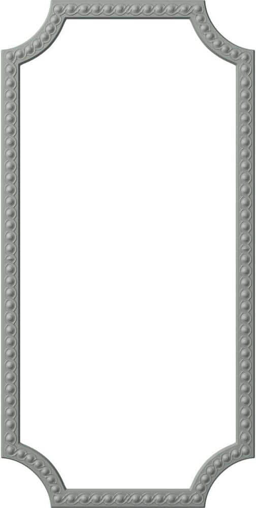 Ekena Millwork 13.35 Sq. Ft. Unfinished Polyurethane Foster Running Coin Panel Moulding Kit (Single Panel)