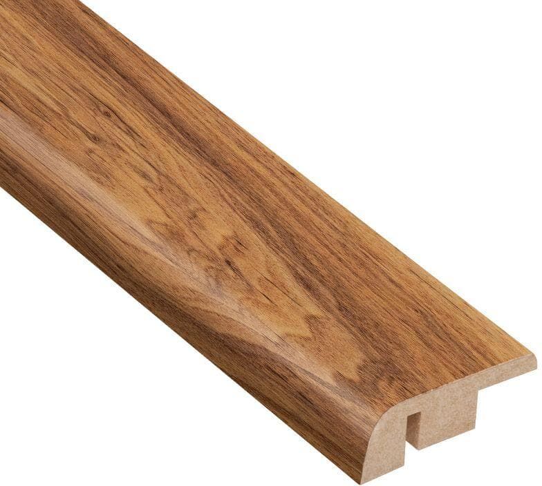 HOMELEGEND High Gloss Paso Robles Pecan 1/2 in. Thick x 1-1/4 in. Wide x 94 in. Length Laminate Carpet Reducer Molding