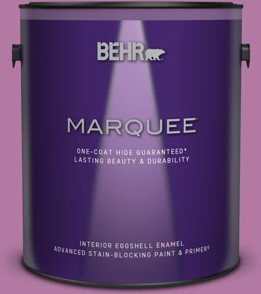 BEHR MARQUEE 1 gal. Home Decorators Collection #HDC-SP16-11 Cactus Flower Eggshell Enamel Interior Paint & Primer