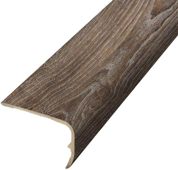 PERFORMANCE ACCESSORIES Studio Loft Oak 9.39 mm. Thick x 1.88 in. Wide x 78.7 in. Length Vinyl Stair Nose Molding