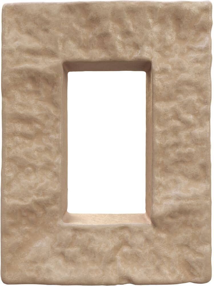 Ekena Millwork 4 in. W x 3 in. D x 7-7/8 in. H Universal Electrical Cover for StoneWall Faux Stone Siding Panels in Ocean Floor