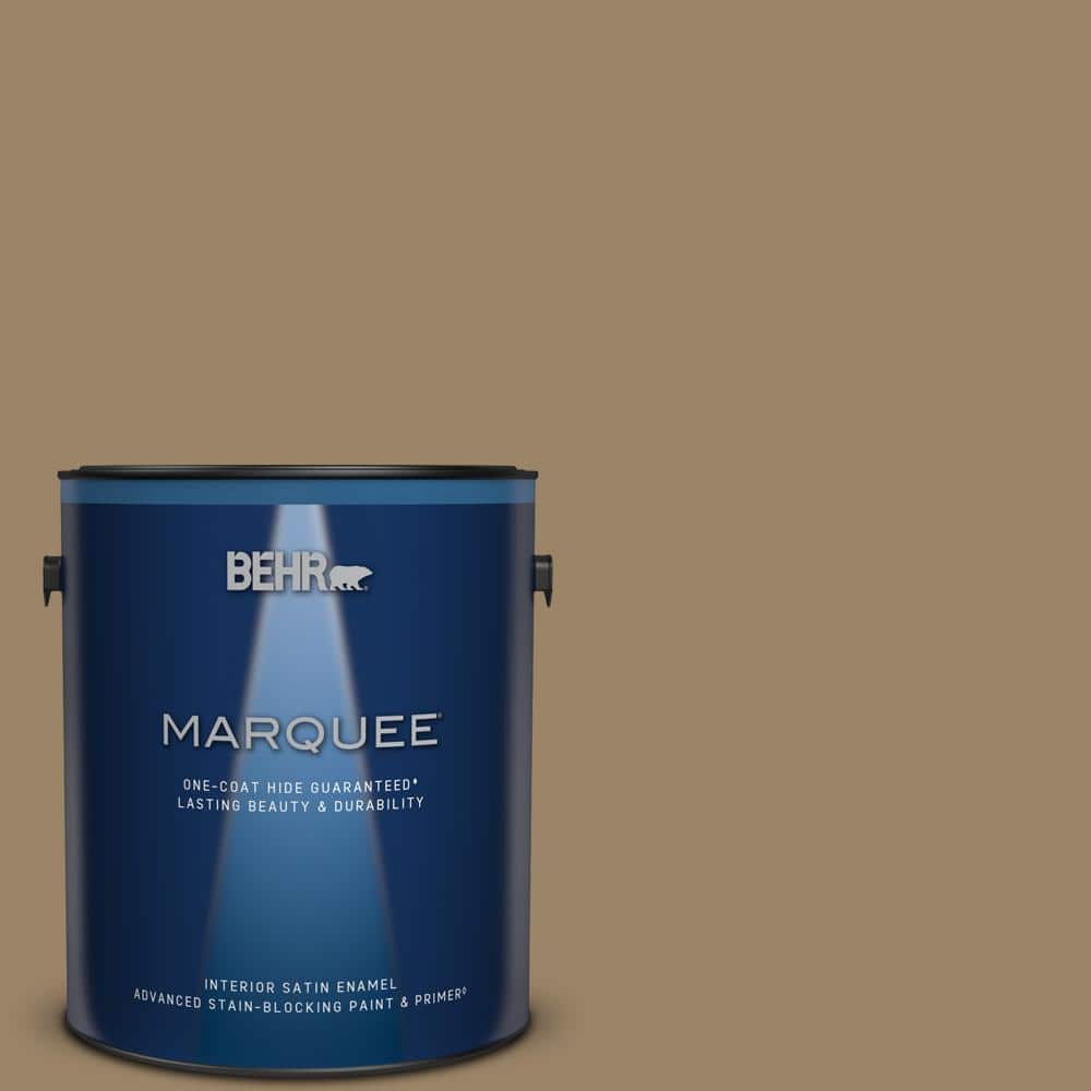 BEHR MARQUEE 1 gal. #PPU7-04 Collectible Satin Enamel Interior Paint & Primer