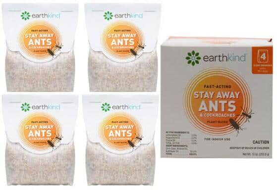 EARTHKIND Stay Away Ant and Roach Deterrent (4-Pack Box)