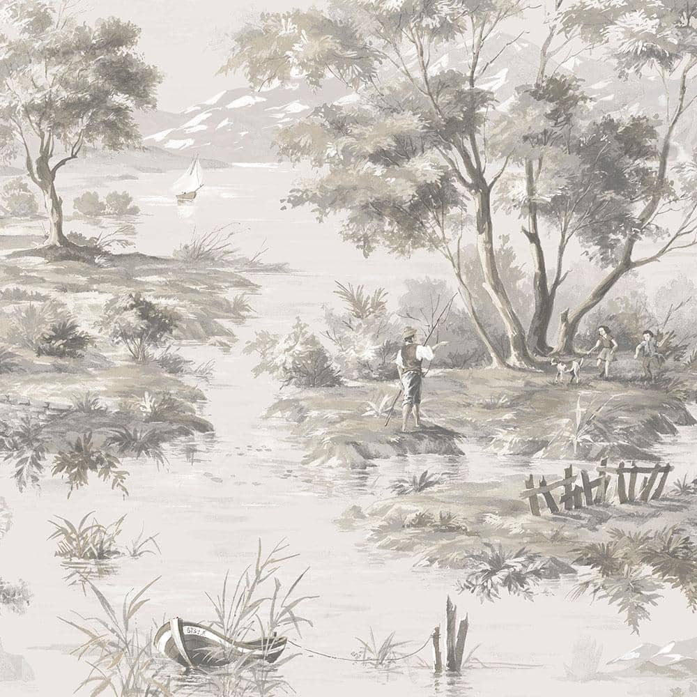 Norwall La Campagne Vinyl Roll Wallpaper (Covers 56 sq. ft.)