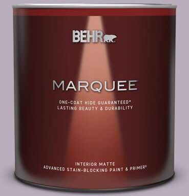 BEHR MARQUEE 1 qt. Home Decorators Collection #HDC-SP14-12 Exclusive Violet Matte Interior Paint & Primer