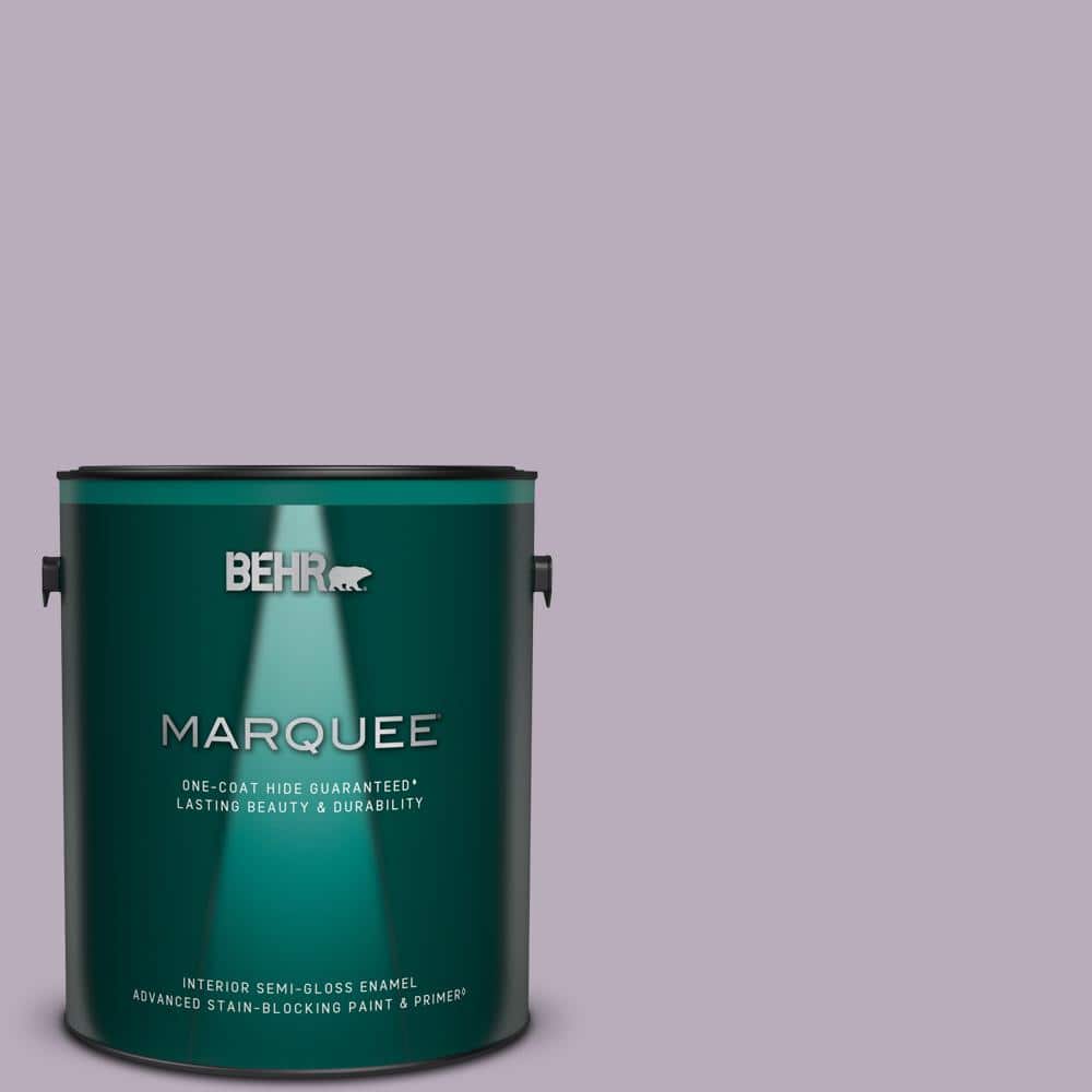 BEHR MARQUEE 1 gal. Home Decorators Collection #HDC-SP14-12 Exclusive Violet Semi-Gloss Enamel Interior Paint & Primer