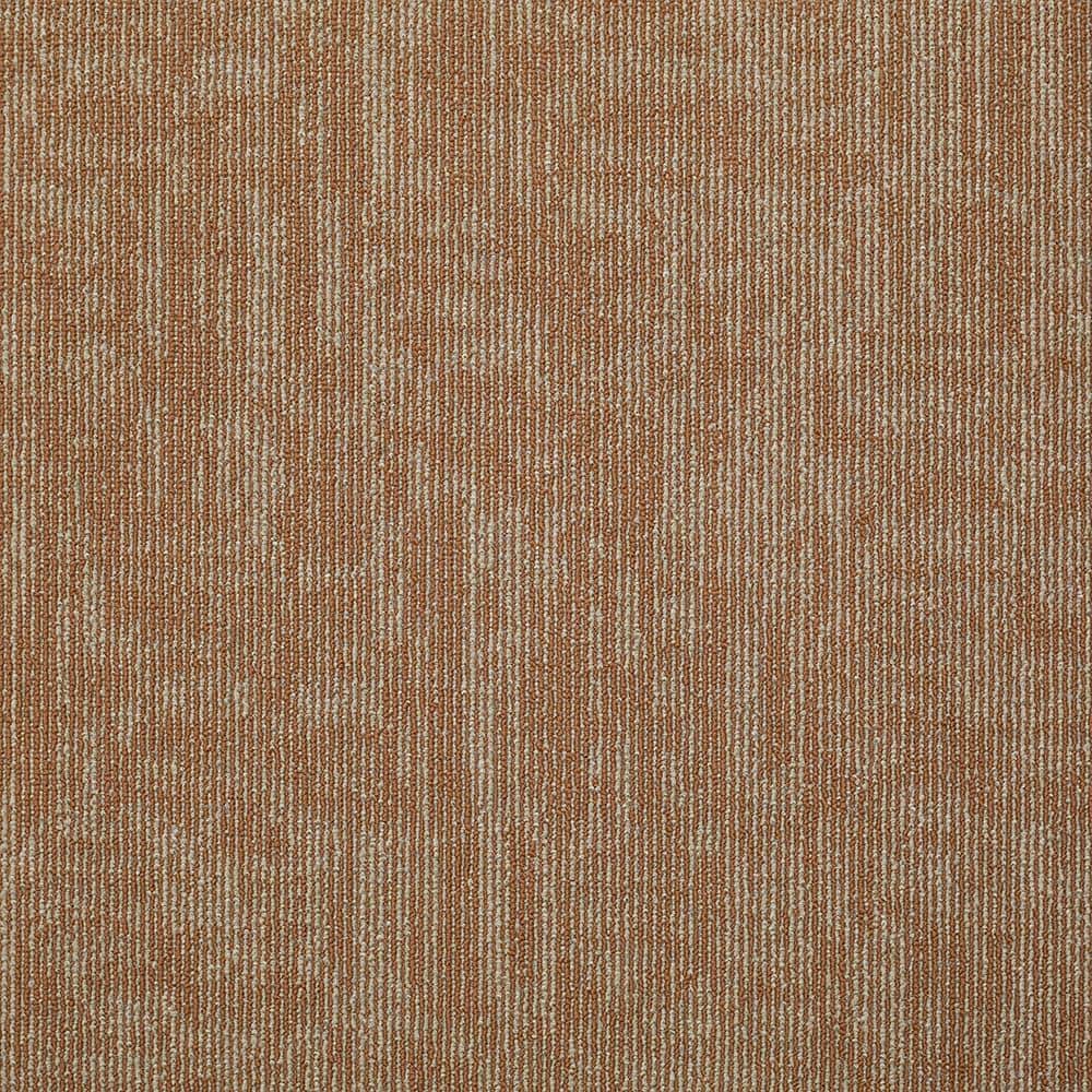 Shaw Graphix Orange Residential 24 in. x 24 Glue-Down Carpet Tile (12 Tiles/Case) 48 sq. ft.
