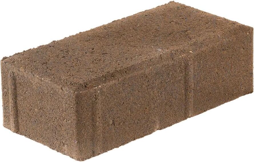 Pavestone Holland 7.87 in. L x 3.94 in. W x 2.36 in. H 60 mm 3 Tone Brown Concrete Paver (480 Pieces/103 sq. ft./Pallet)