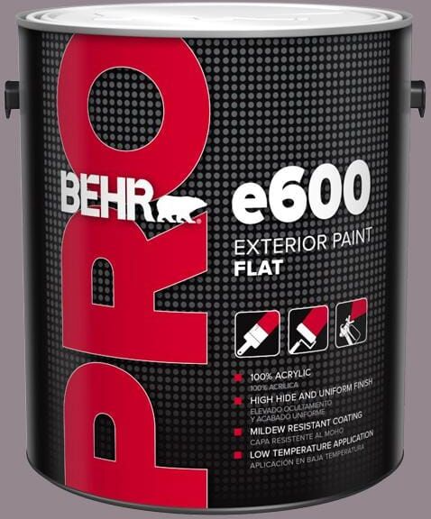 BEHR PRO 1 gal. #MQ1-32 Cinema Screen Flat Exterior Paint