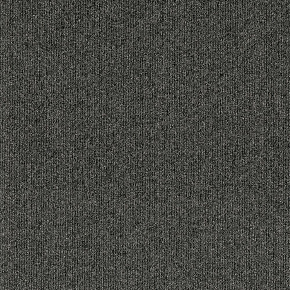 Foss Elk Ridge Black Ice Residential/Commercial 24 in. x 24 Peel and Stick Carpet Tile (15 Tiles/Case) 60 sq. ft.