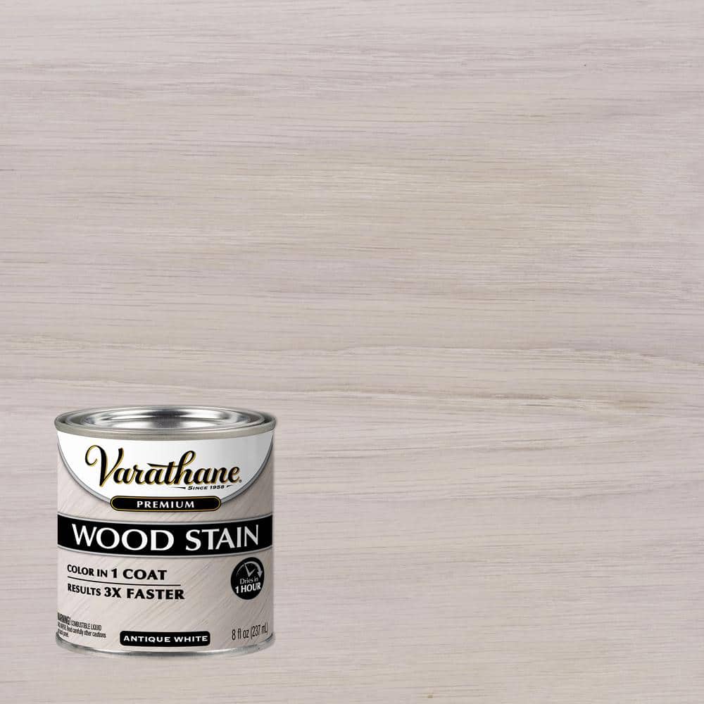 Varathane 8 oz. Antique White Premium Fast Dry Interior Wood Stain (Case of 4)