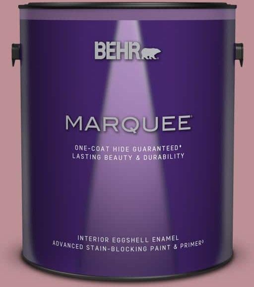 BEHR MARQUEE 1 gal. #S130-4 Cherry Juice One-Coat Hide Eggshell Enamel Interior Paint & Primer