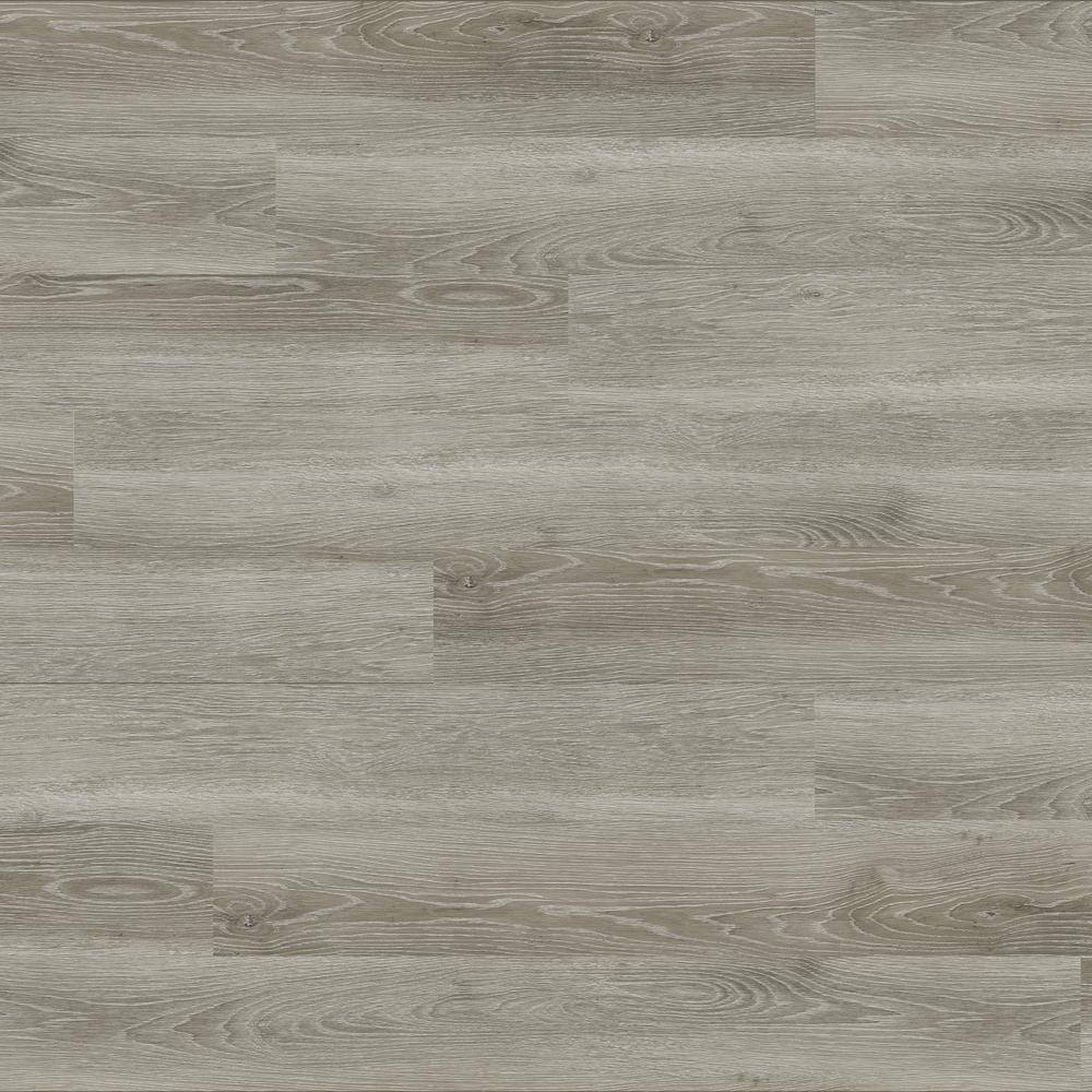 DuraDecor Polished Pro Perfect Pewter 8 MIL x 6 in. W x 48 in. L Glue Down Waterproof Luxury Vinyl Plank Flooring (40 sqft/case)