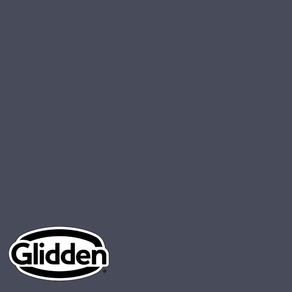 Glidden Premium 5 gal. PPG1043-7 Black Flame Flat Interior Latex Paint