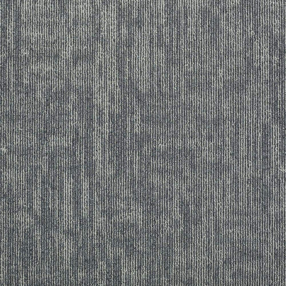 Shaw Graphix Gray Residential 24 in. x 24 Glue-Down Carpet Tile (12 Tiles/Case) 48 sq. ft.