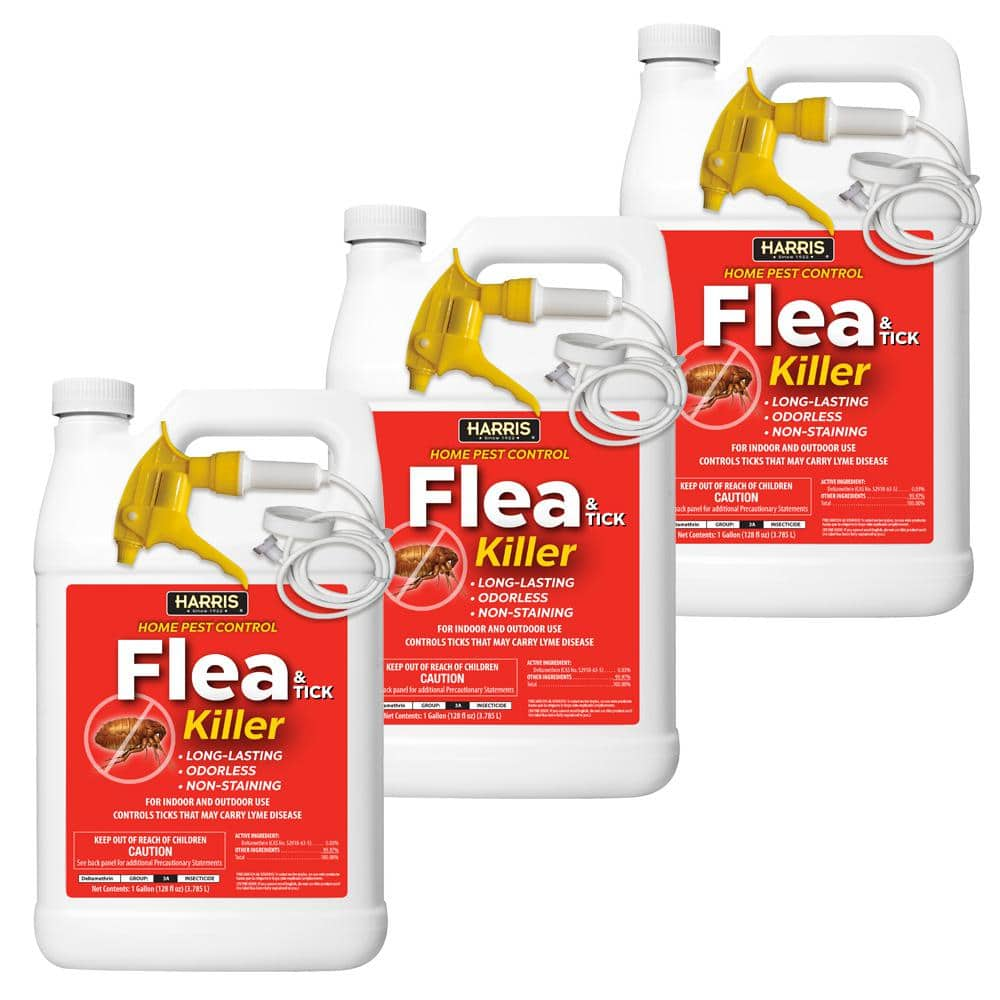 Harris 1 Gal. Flea and Tick Killer (3-Pack)