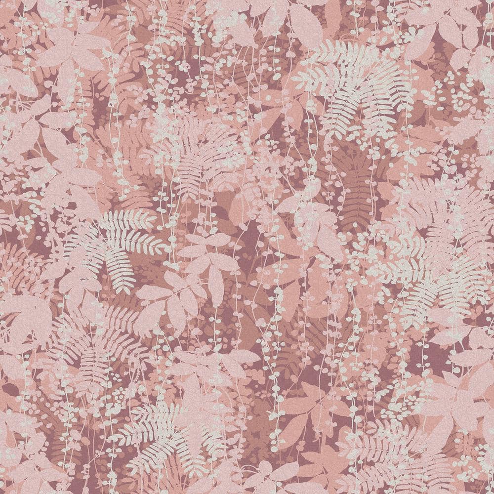 PROPLUS Clarissa Hulse Canopy Antique Rose Removable Wallpaper