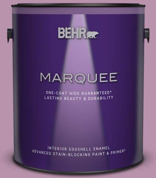 BEHR MARQUEE 1 gal. #680D-5 Bed of Roses Eggshell Enamel Interior Paint & Primer