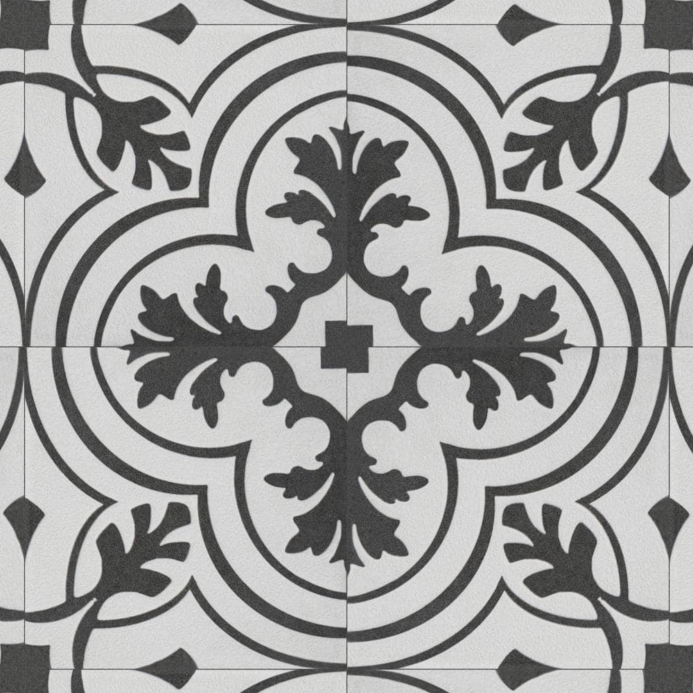 Merola Tile Twenties Mini Vintage 3-7/8 in. x 3-7/8 in. Ceramic Floor and Wall Tile (9.72 sq. ft./Case)