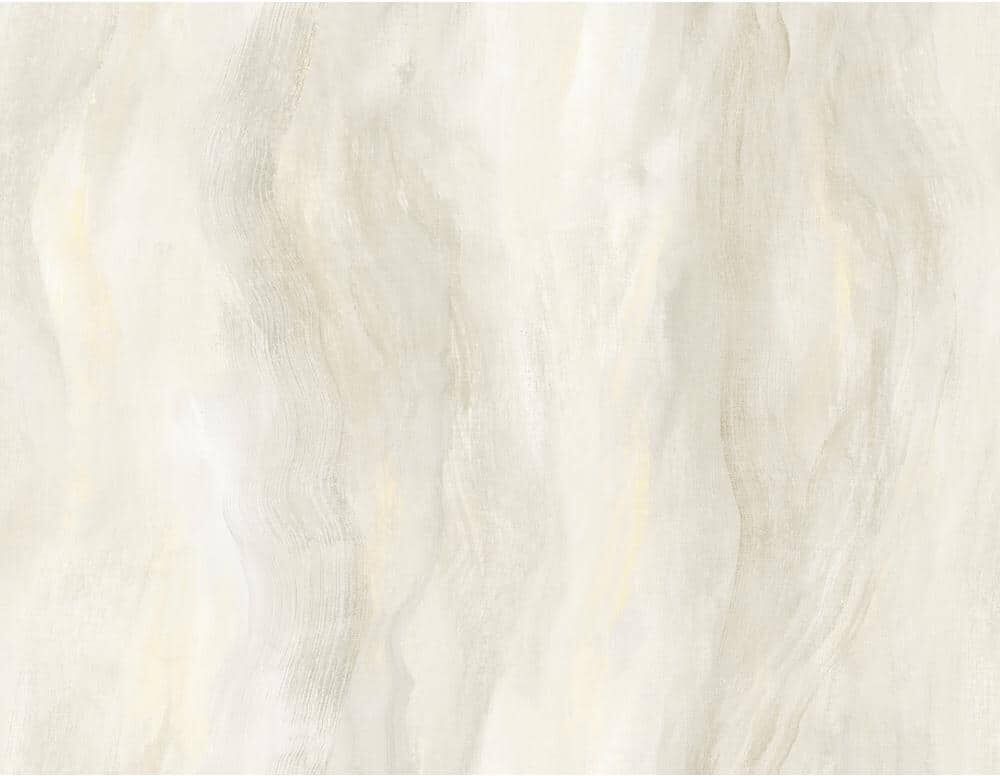 Seabrook Designs 60.75 sq. ft. White Onyx Smoke Texture Embossed Vinyl Unpasted Wallpaper Roll