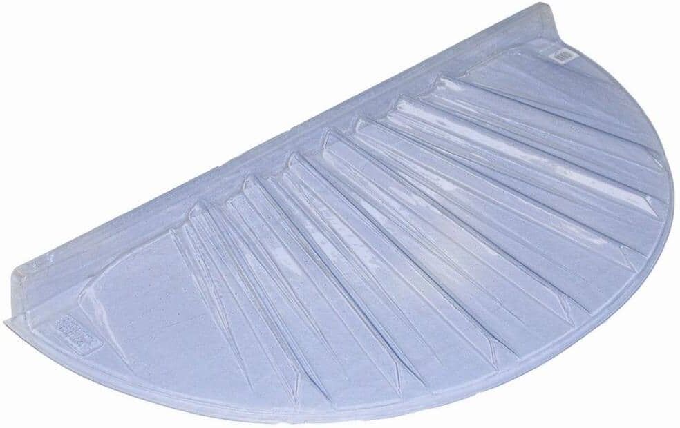 MacCourt 17 in. x 4 in. Polyethylene Circular Low Profile Window Well Cover