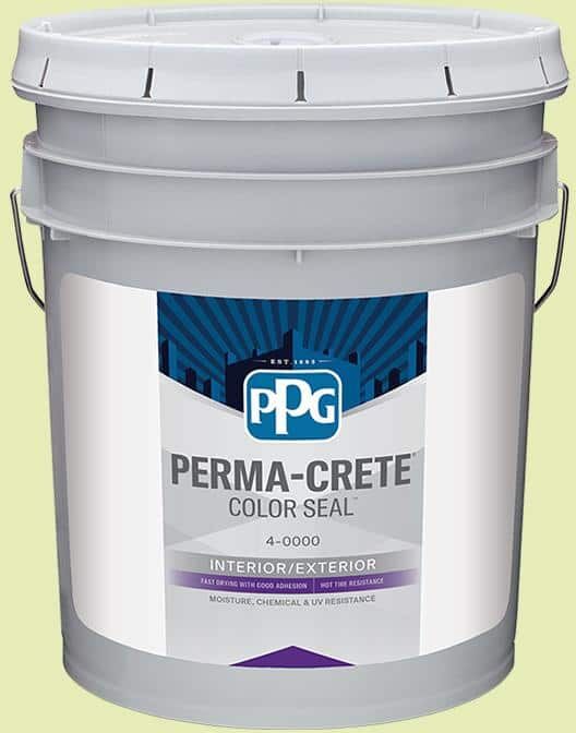 Perma-Crete Color Seal 5 gal. PPG1220-3 Lots of Bubbles Satin Interior/Exterior Concrete Stain