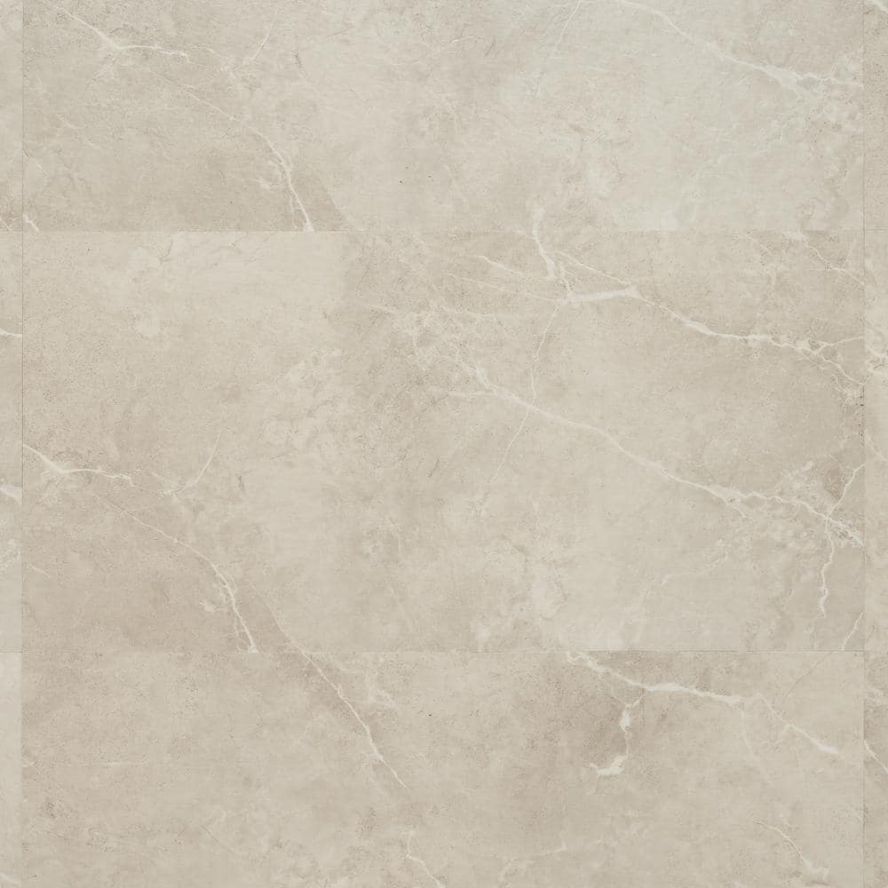 Ivy Hill Tile Duren Marbello Beige 28MIL x 18 in. W x 36 in. L Glue Down Waterproof Luxury Vinyl Plank Flooring (36 sqft/case)