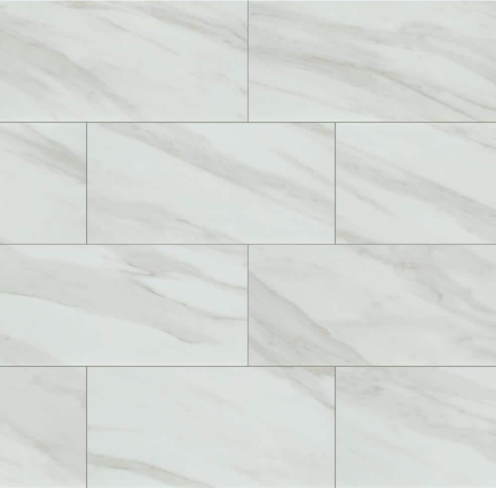 Home Decorators Collection Kolasus Polished 12 in. x 24 in. Porcelain Stone Look Floor and Wall Tile (16 sq. ft./Case)