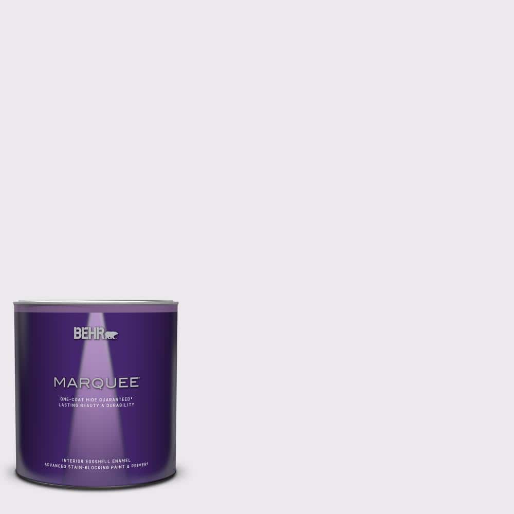 BEHR MARQUEE 1 qt. #PPL-22 Dried Lavender Eggshell Enamel Interior Paint & Primer
