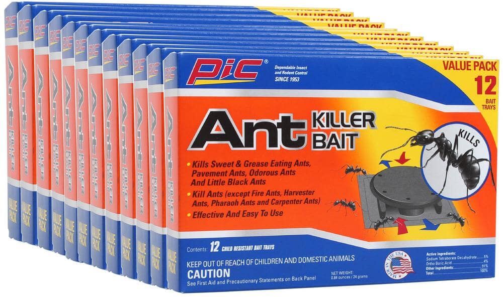 PIC Ant Plastic Bonus Traps (Total Traps: 144) (12-Pack per Case)