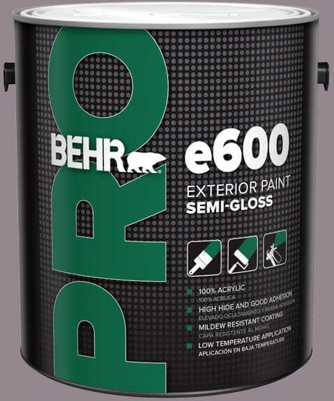 BEHR PRO 1 gal. #MQ1-32 Cinema Screen Semi-Gloss Exterior Paint