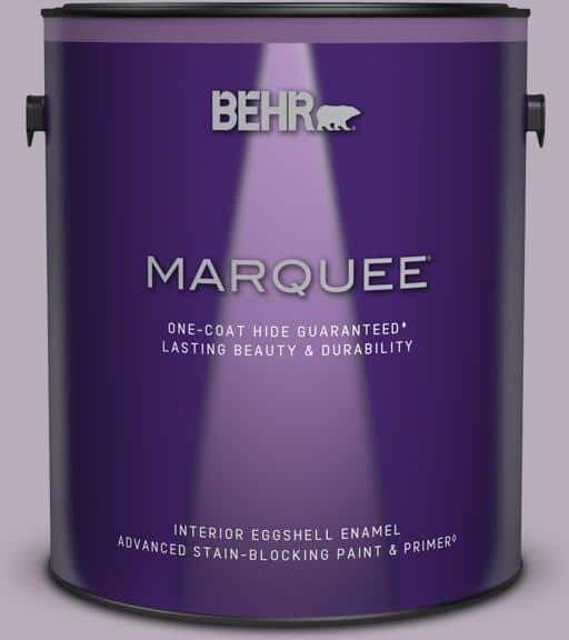 BEHR MARQUEE 1 gal. Home Decorators Collection #HDC-SP14-12 Exclusive Violet Eggshell Enamel Interior Paint & Primer