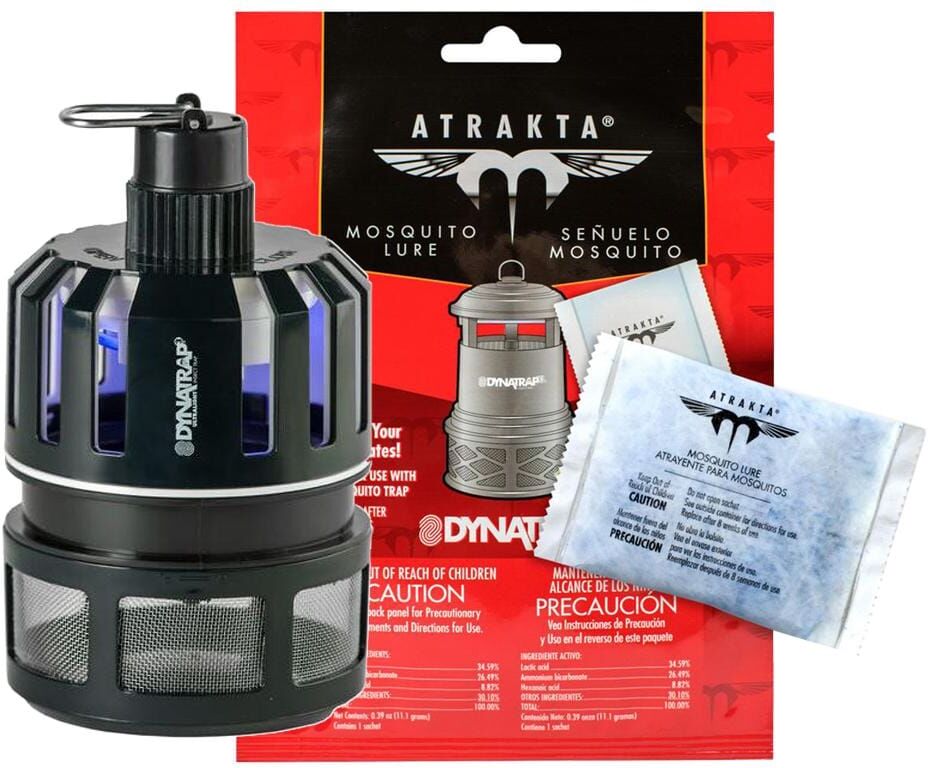 Dynatrap Ultralight Sonata UV 300 sq. ft. Black Insect and Mosquito Trap with Atrakta