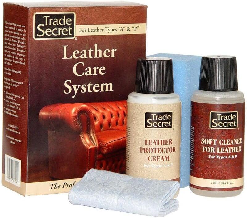 Trade Secret Leather Care System (4-Piece Kit)