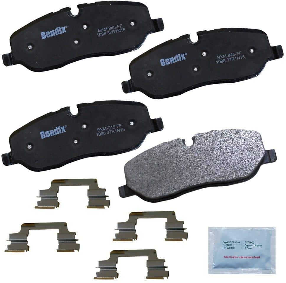 Bendix Premium Copper Free Disc Brake Pad Set 2003 Toyota Corolla 1.8L