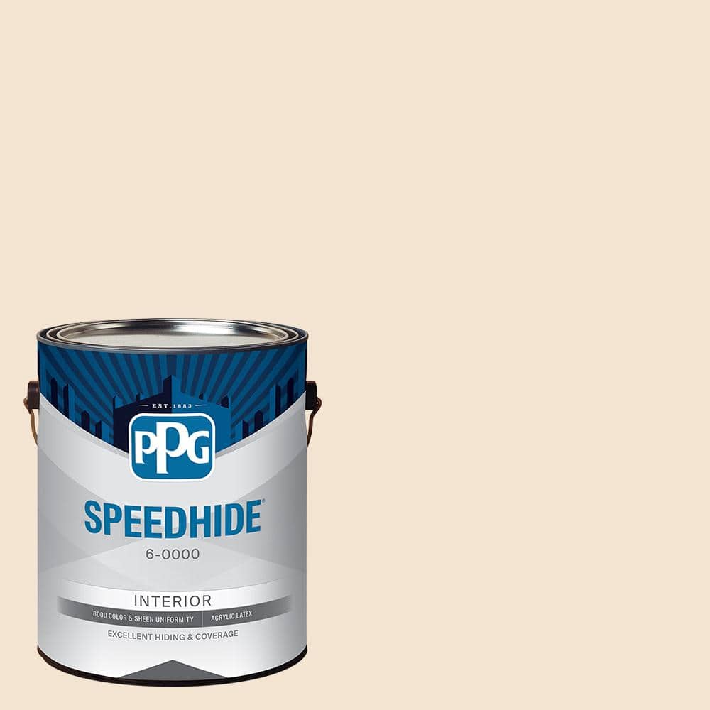 SPEEDHIDE 1 gal. PPG1202-2 Peach Surprise Satin Interior Paint