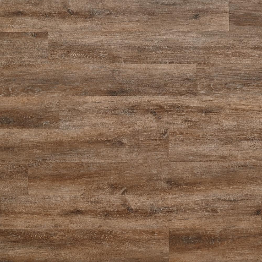 Ivy Hill Tile Duren Cantal Oak 28MIL x 6 in. W x 48 in. L Glue Down Waterproof Luxury Vinyl Plank Flooring (36 sqft/case)