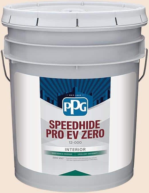 SPEEDHIDE Pro EV Zero 5 gal. PPG1200-1 China Doll Flat Interior Paint