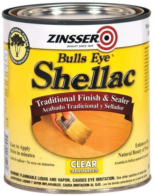 Zinsser 1-qt. Clear Shellac Traditional Finish and Sealer (Case of 4)