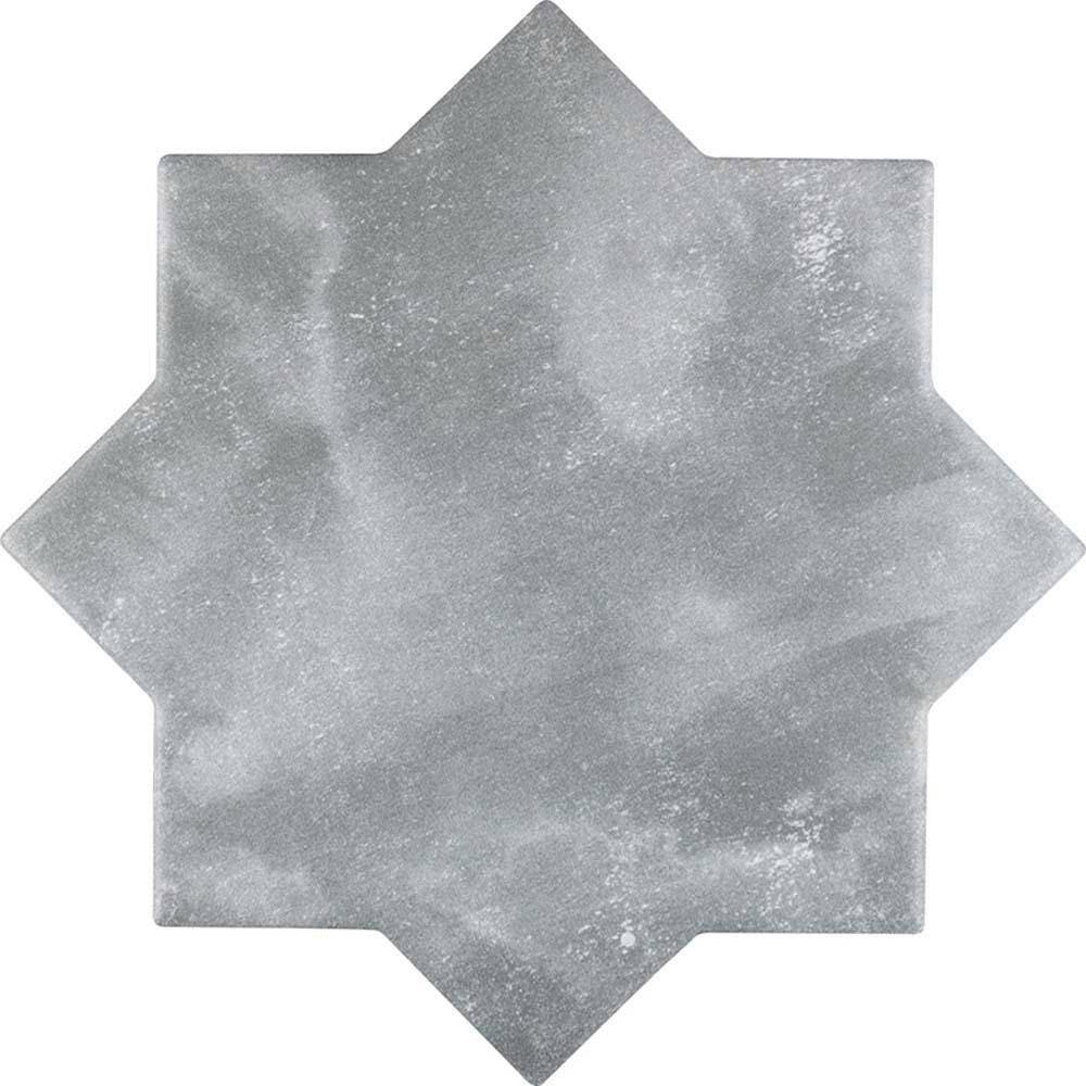 Apollo Tile Siena Grey 5.35 in. x 5.35 in. Matte Ceramic Star-Shaped Wall and Floor Tile (5.37 sq. ft./case) (27-pack)