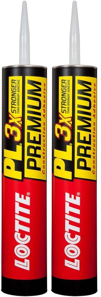 Loctite PL Premium 28 oz. Polyurethane Construction Adhesive (2-Pack)