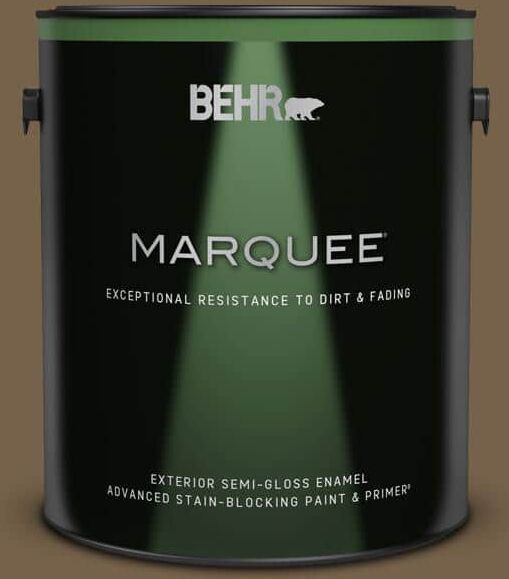 BEHR MARQUEE 1 gal. #700D-7 South Kingston Semi-Gloss Enamel Exterior Paint & Primer