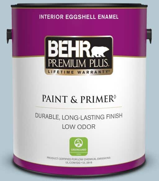 BEHR PREMIUM PLUS 1 gal. Home Decorators Collection #HDC-CT-16A English Hollyhock Eggshell Enamel Low Odor Interior Paint & Primer