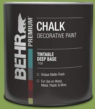 BEHR PREMIUM 1 qt. #BCP19 Electric Lime Interior Chalk Decorative Paint