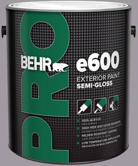 BEHR PRO 1 gal. #N570-3 Art Nouveau Glass Semi-Gloss Exterior Paint